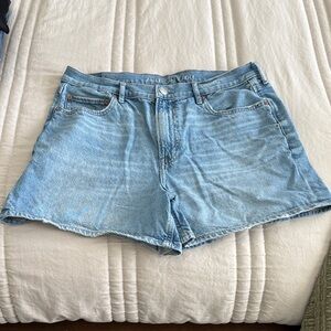 American Eagle Outfitters Sky Blue Denim Shorts